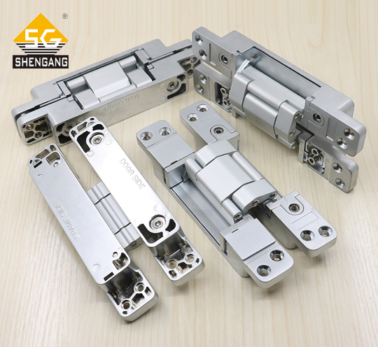 SG-HC105高檔入戶門木門日式三維可調(diào)暗藏式隱形靜音合頁(yè)鉸鏈暗鉸