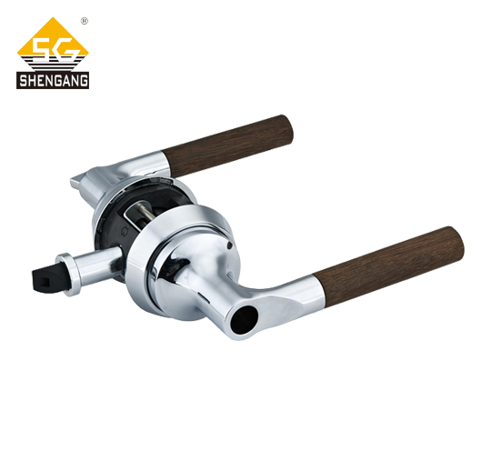 SG-L-KZ005室內(nèi)木門機(jī)械門鎖鋁合金快裝鎖一體式鎖具