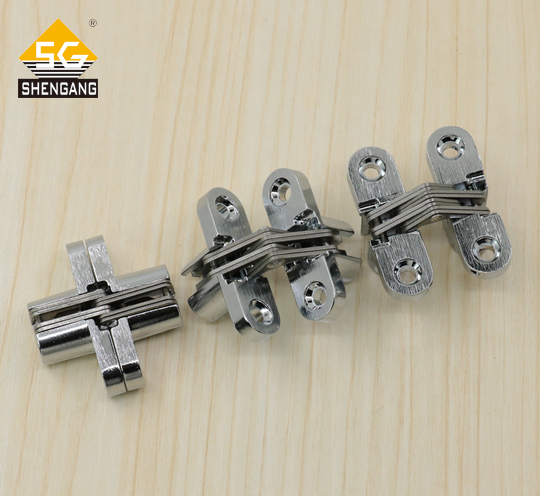 SG-HC104#01設(shè)備柜門(mén)家具柜門(mén)隱藏式隱形十字鉸鏈合頁(yè)暗鉸鏈